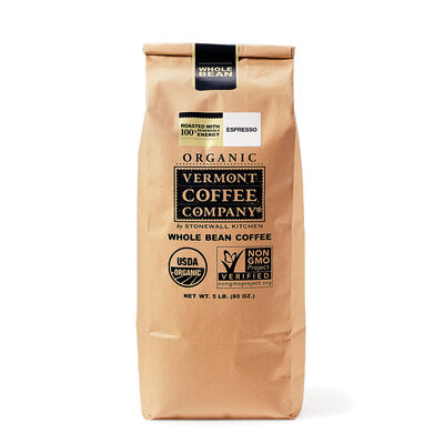 Organic Whole Bean Espresso 80 oz.